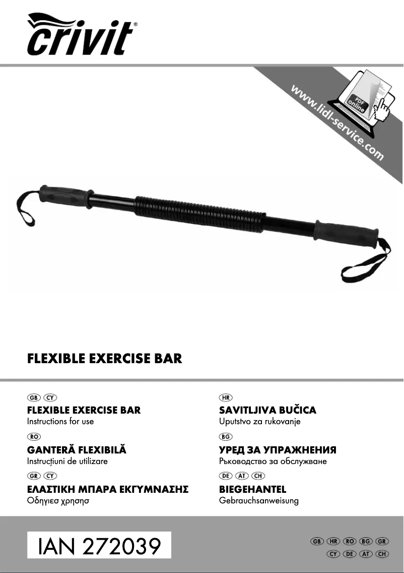 Página nº 1 - Manual de usuario Crivit IAN 272039