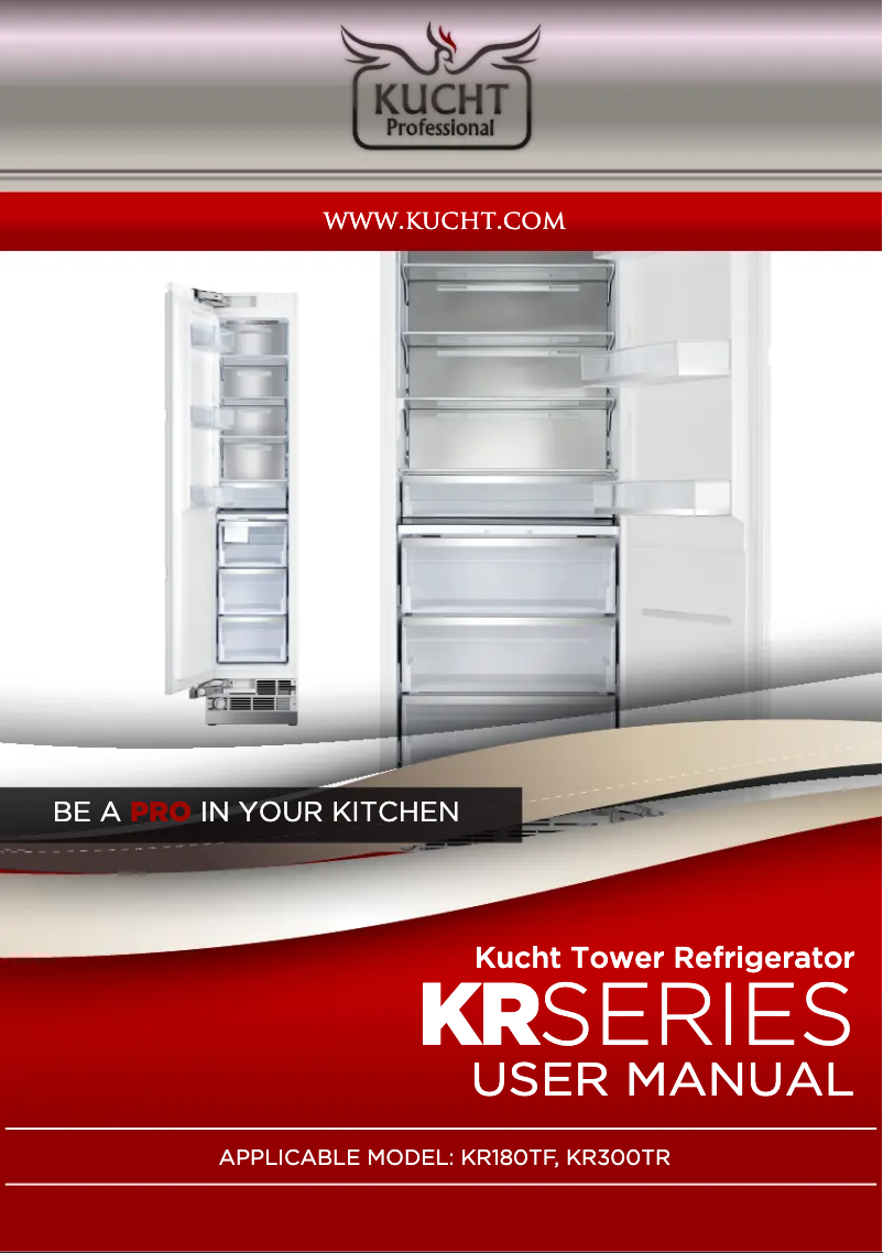 Página 1 del manual Manual de usuario Kucht KR180TF