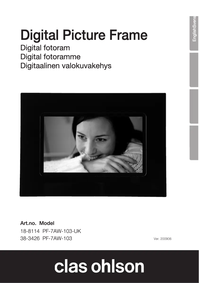 Página nº 1 - Manual de usuario Clas Ohlson 8” Linx