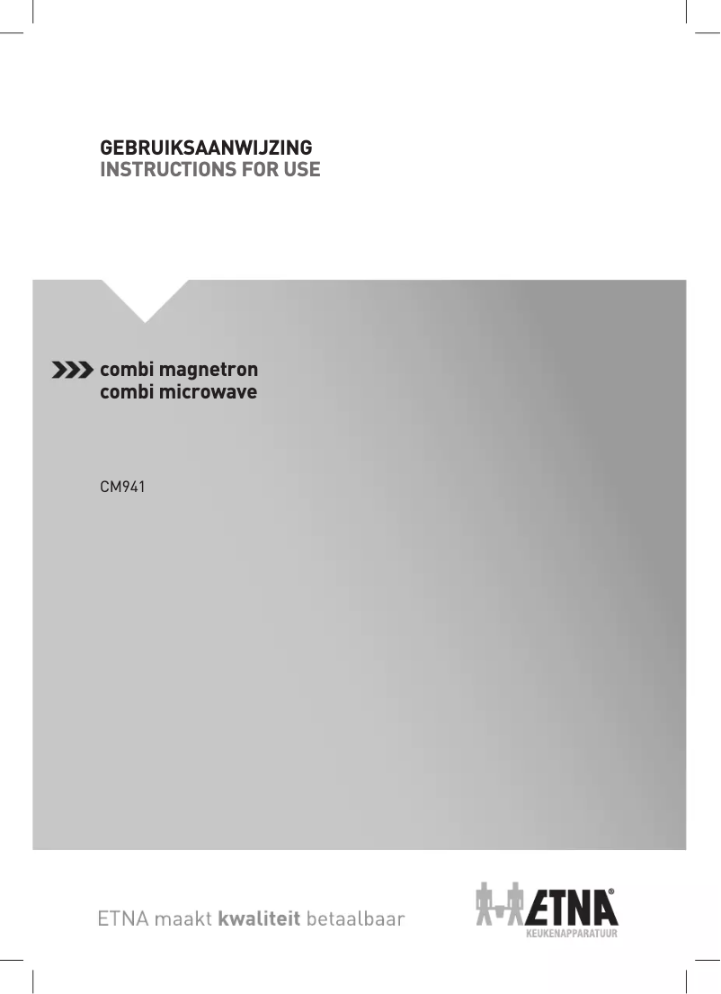 Imagen de la primera página del manual del dispositivo CM941ZT