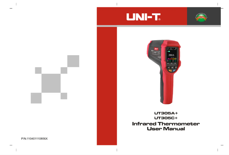 Página nº 1 - Manual de usuario Uni-T UT305C+