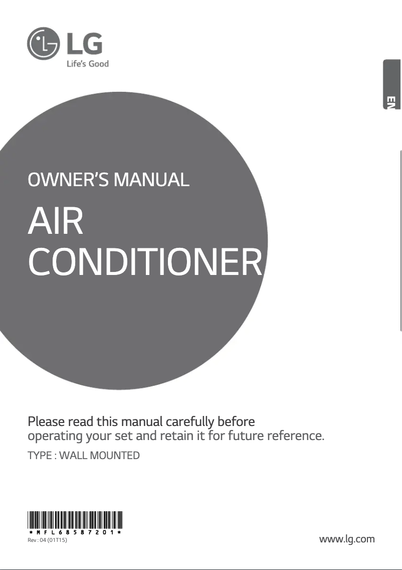 Página 1 del manual Manual de usuario LG HSN24SN2