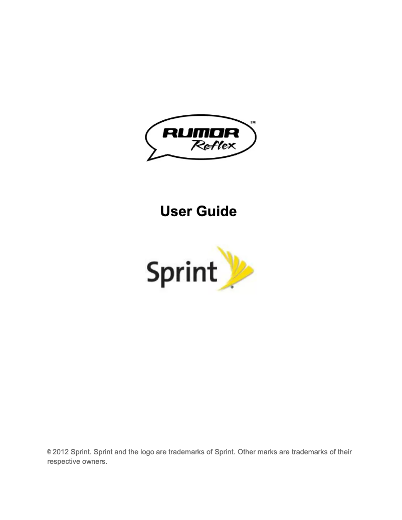 Imagen de la primera página del manual del dispositivo Rumor Reflex LN272