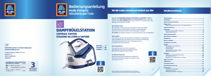 Página 1 del manual Manual de usuario Easy Home GT-DBS-03