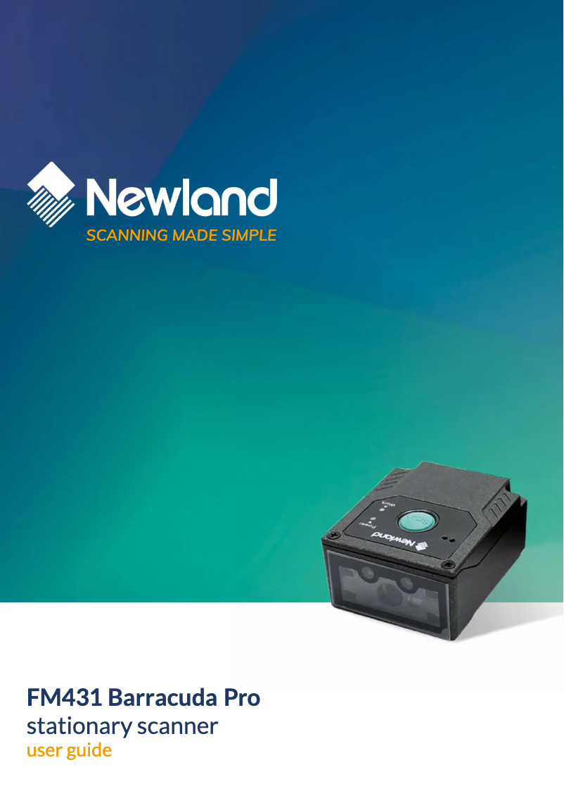 Imagen de la primera página del manual del dispositivo FM431 Barracuda Pro