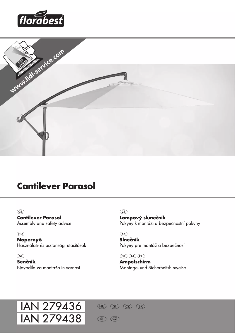 Página nº 1 - Manual de usuario Florabest IAN 279436