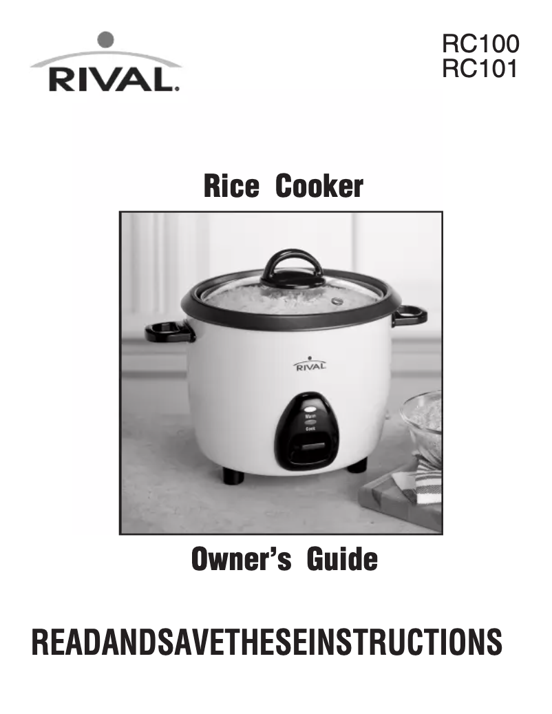 Página nº 1 - Manual de usuario Rival RC100