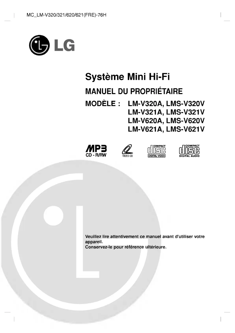 Página nº 1 - Manual de usuario LG LM-V620A
