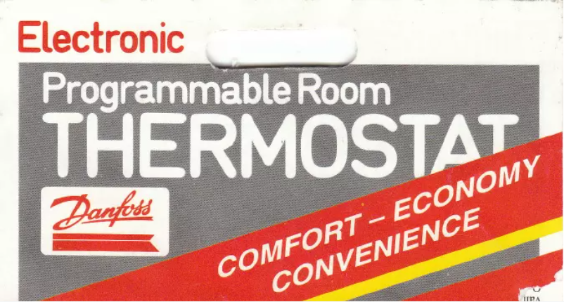 Página 1 del manual Manual de usuario Danfoss TP5