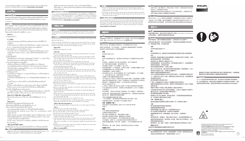 Página 1 del manual Folleto Philips PerfectCare GC3925