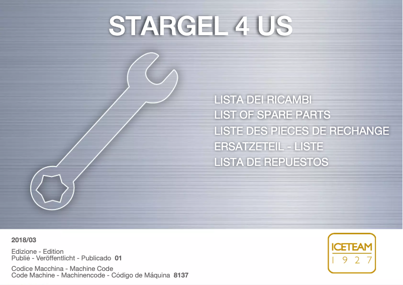 Página 1 del manual Manual de usuario Cattabriga Stargel 4