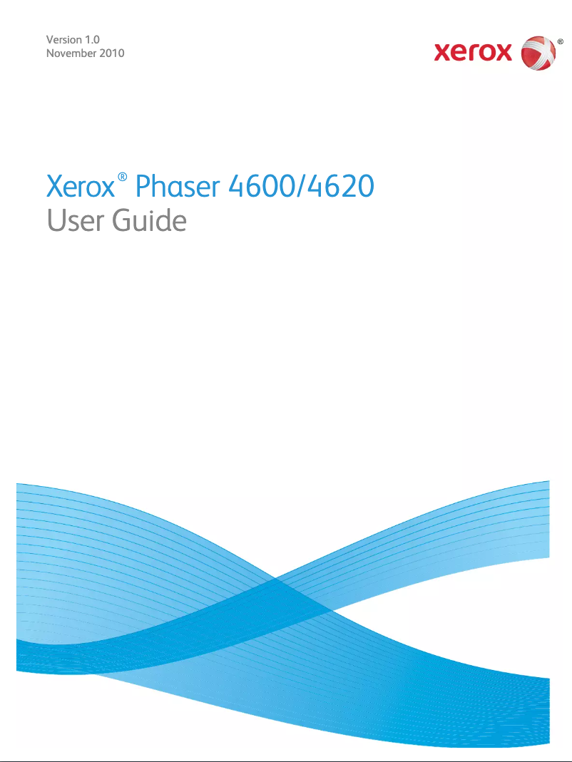 Página 1 del manual Manual de usuario Xerox Phaser 4600