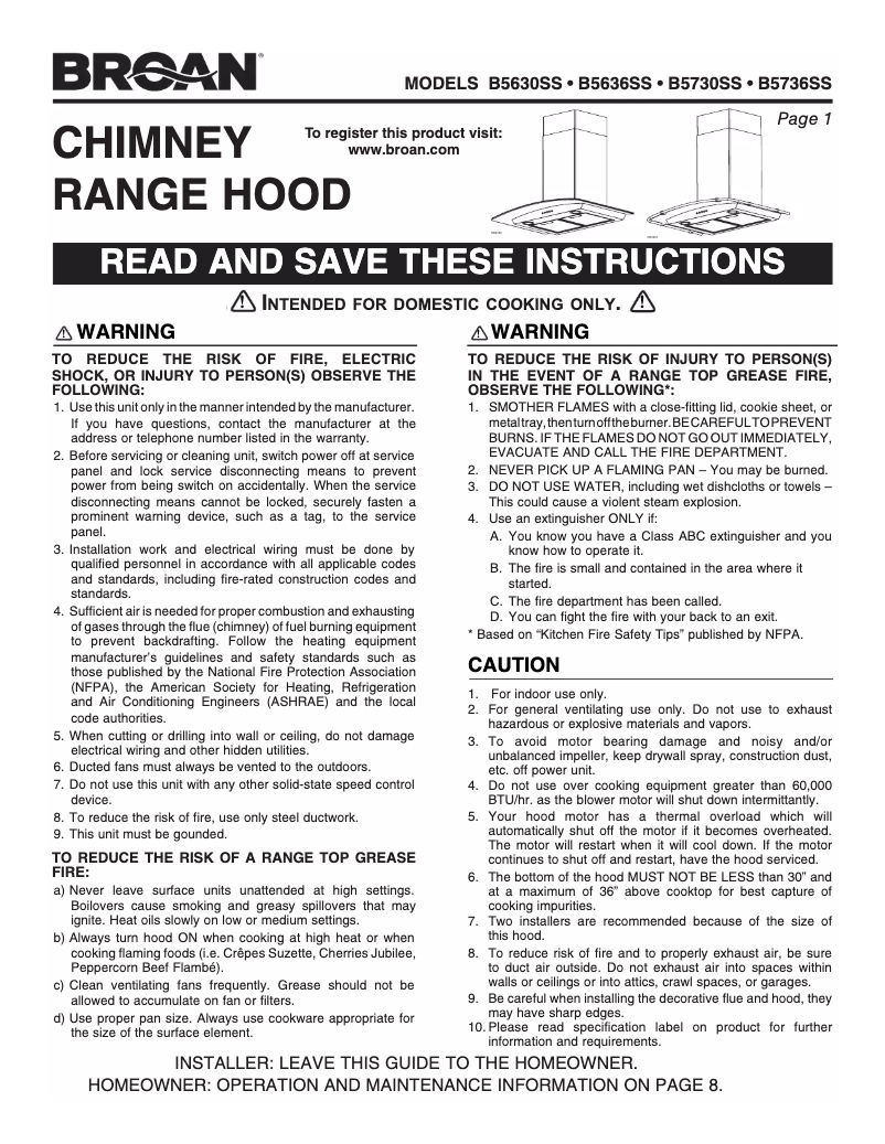 Imagen de la primera página del manual del dispositivo B57