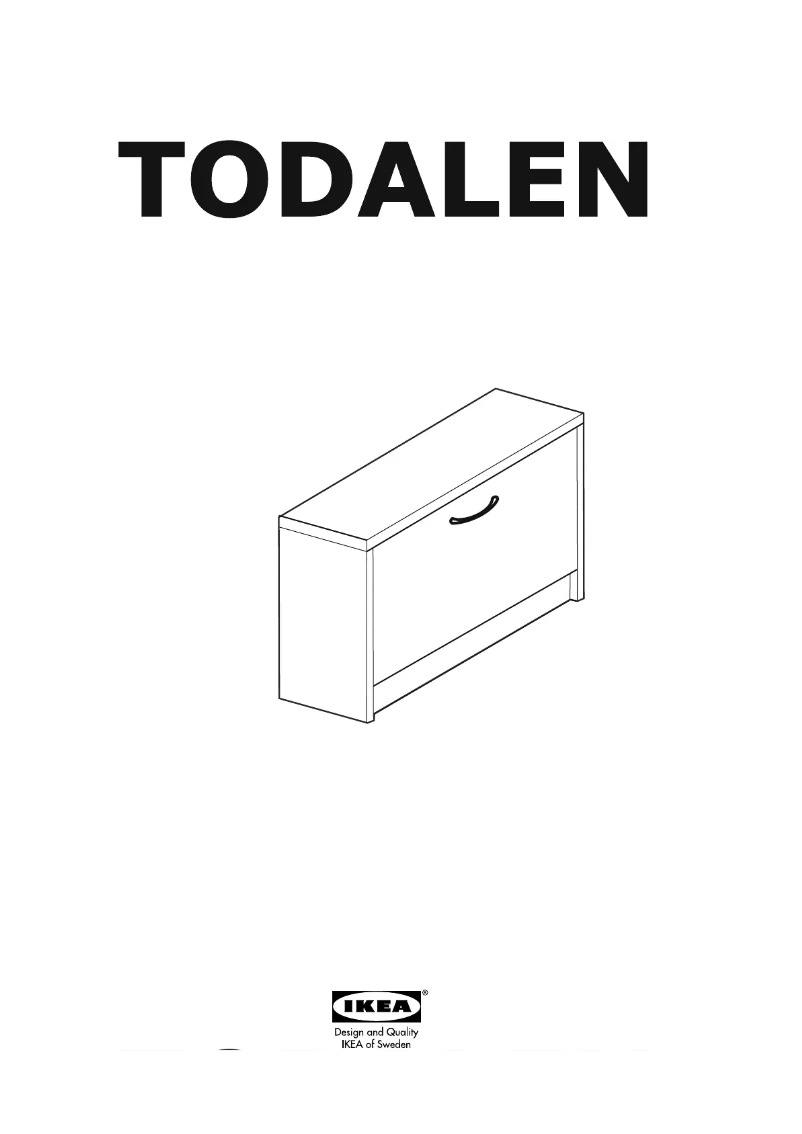 Imagen de la primera página del manual del dispositivo TODALEN