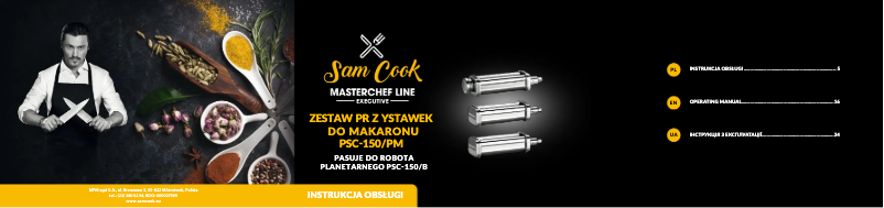 Imagen de la primera página del manual del dispositivo PSC-150/PM