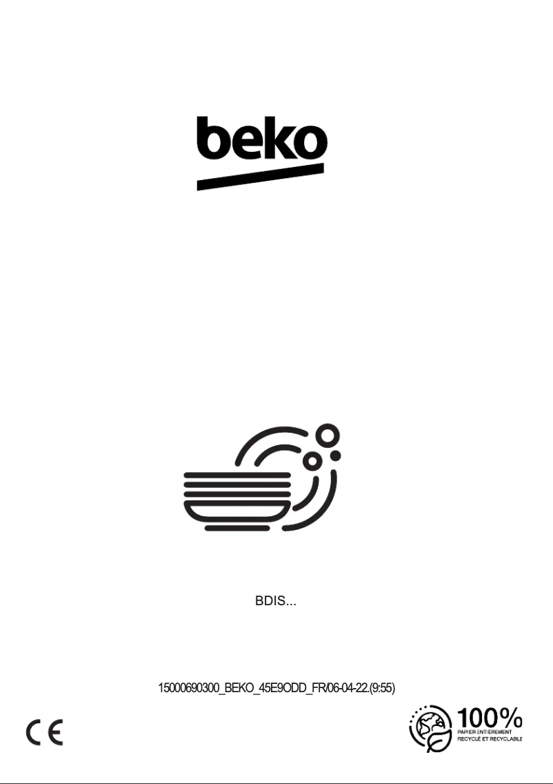 Página 1 del manual Manual de usuario Beko BDIS38040A