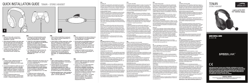 Página 1 del manual Manual de usuario Speed-Link SL-4531-BK