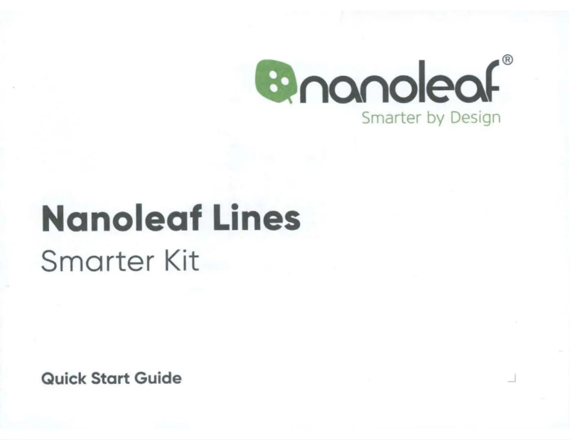 Página 1 del manual Manual de usuario Nanoleaf NL59-K-0003LW-9PK