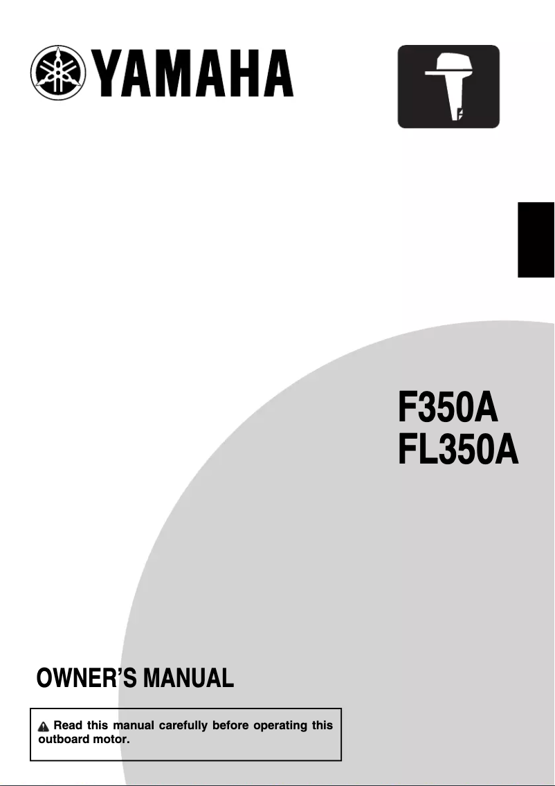 Imagen de la primera página del manual del dispositivo FL350A (2018)