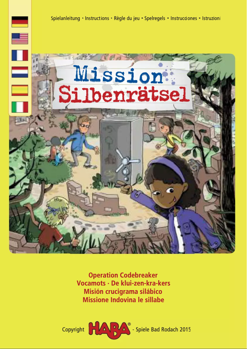 Página 1 del manual Manual de usuario HABA Mission Silbenrätsel