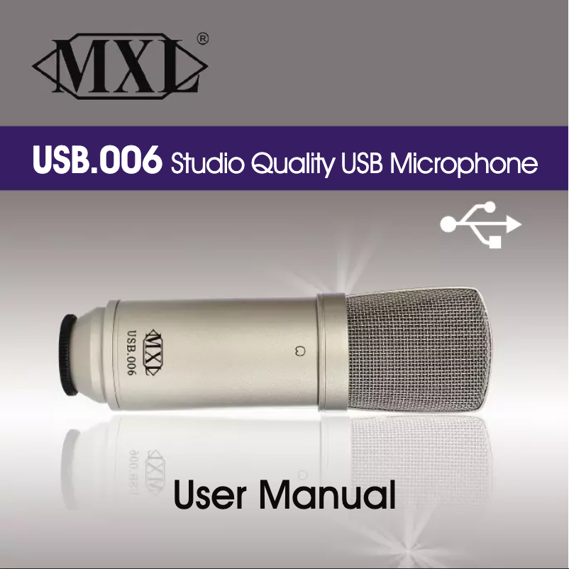 Imagen de la primera página del manual del dispositivo USB.006