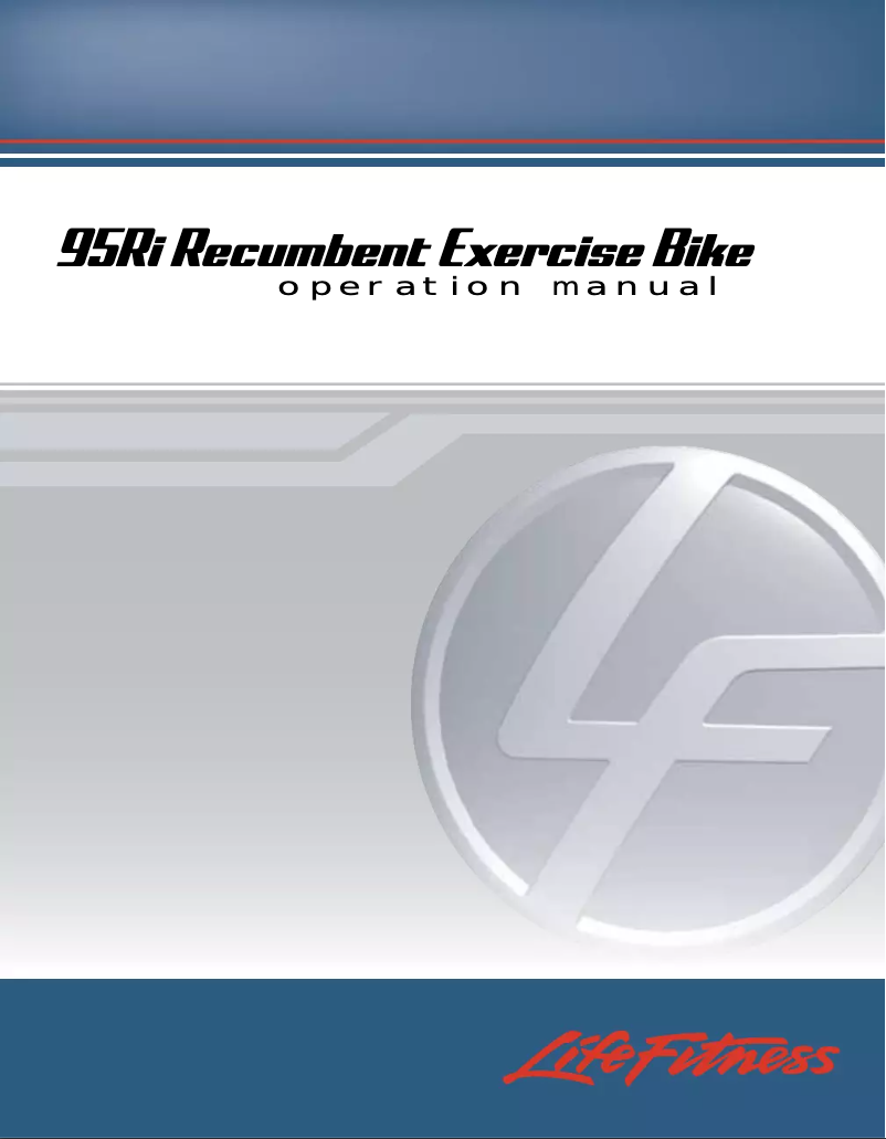 Imagen de la primera página del manual del dispositivo 95Ri