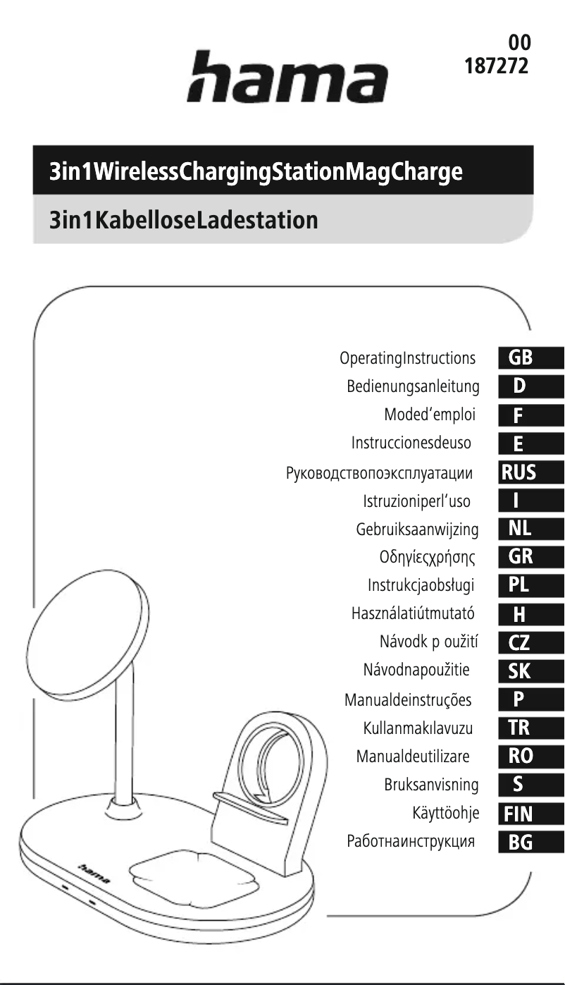 Imagen de la primera página del manual del dispositivo MagCharge Multi 187272