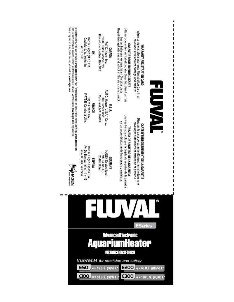 Imagen de la primera página del manual del dispositivo E50