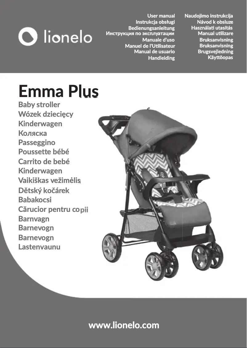 Imagen de la primera página del manual del dispositivo Emma Plus