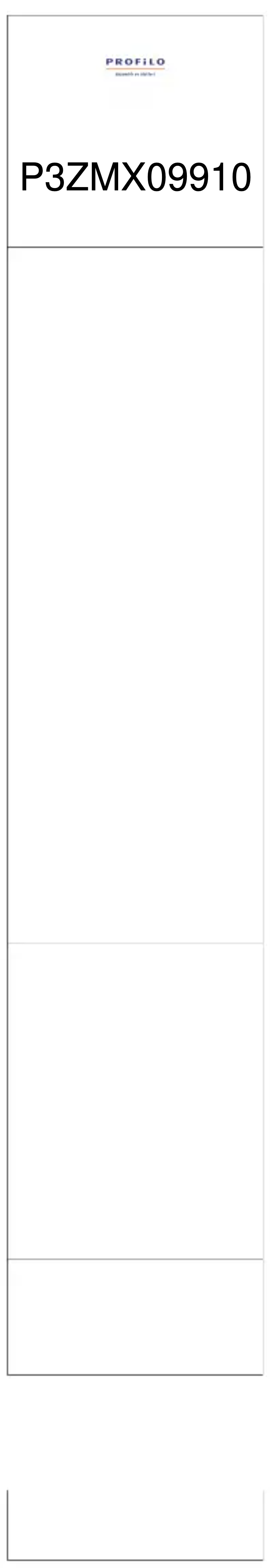 Imagen de la primera página del manual del dispositivo P3ZMX09910