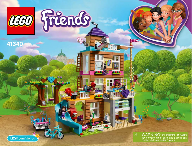 Página 1 del manual Manual de usuario Lego Friends 41340