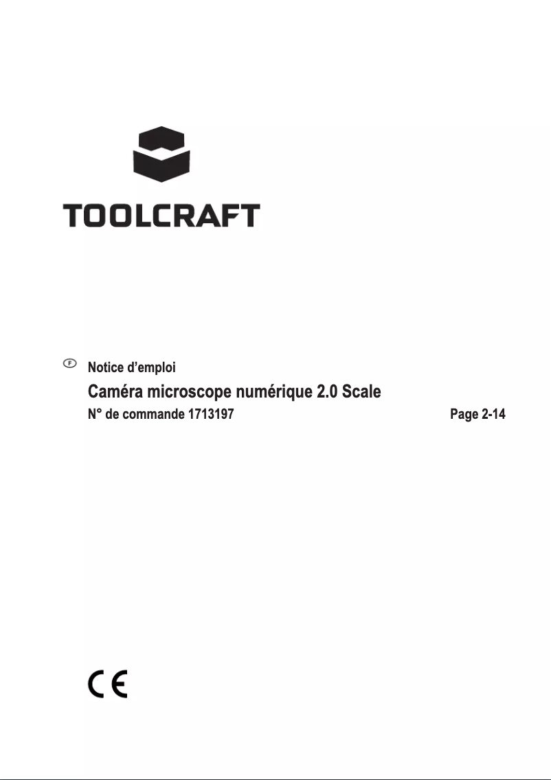 Página 1 del manual Manual de usuario Toolcraft DigiMicro 2.0 Scale