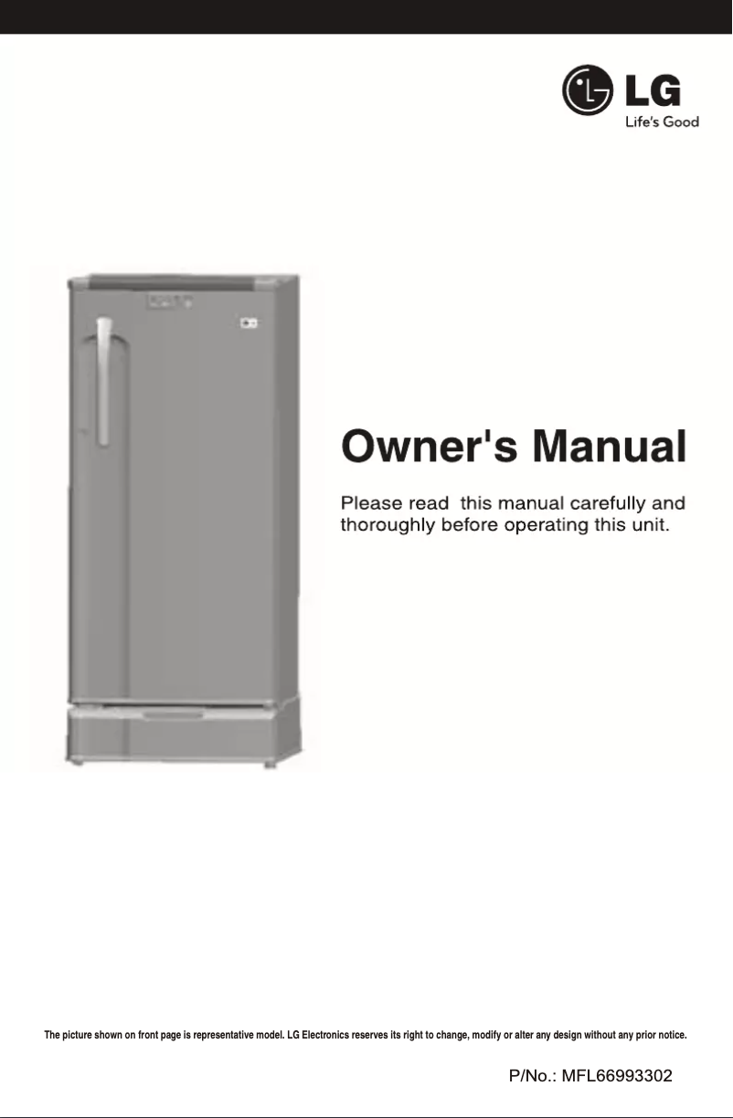 Página nº 1 - Manual de usuario LG GL-B205KSHQ