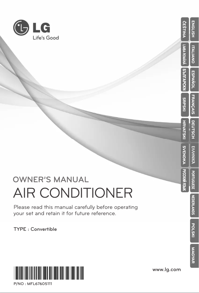 Página 1 del manual Manual de usuario LG ARNU09 GVEA2