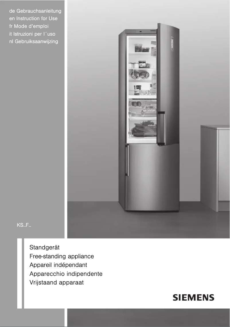 Imagen de la primera página del manual del dispositivo KS36FPI30