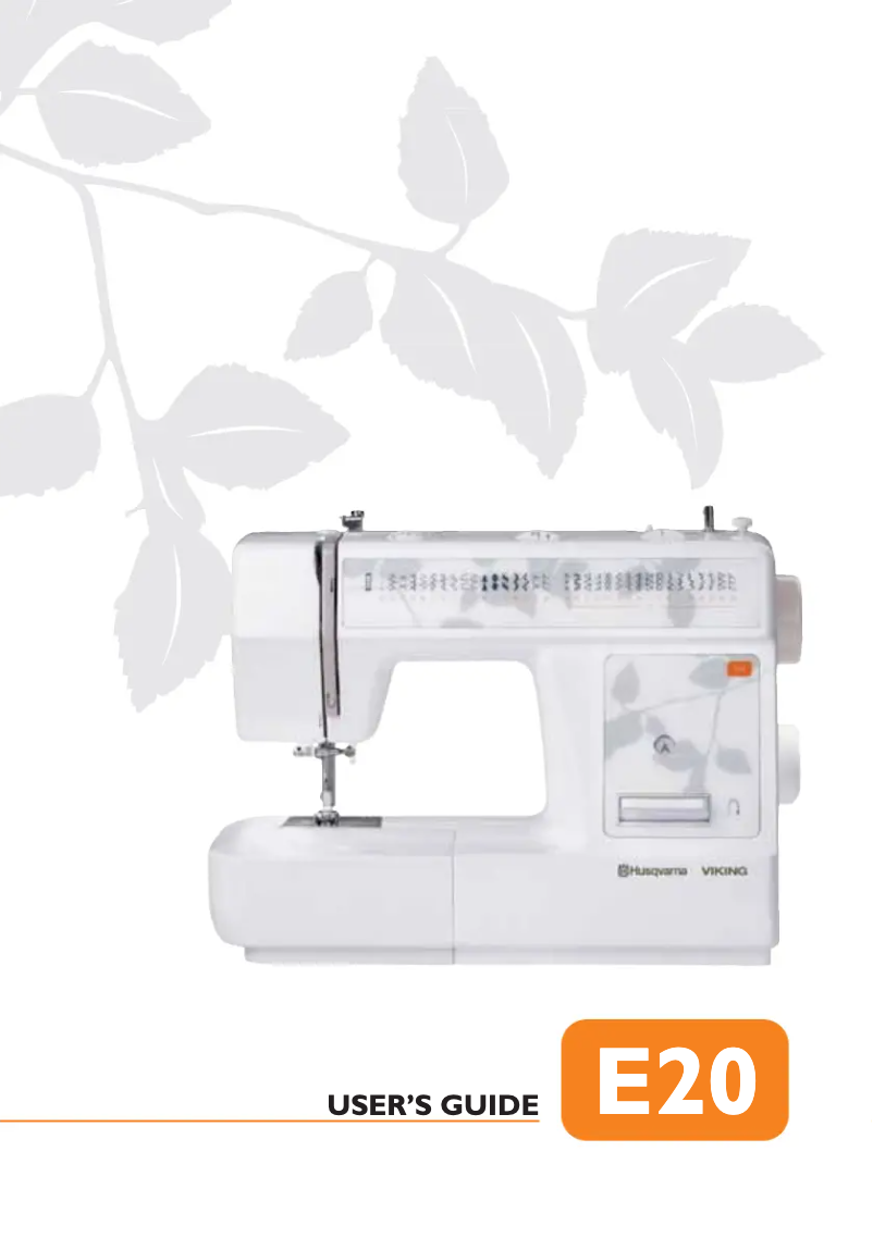 Página 1 del manual Manual de usuario Husqvarna E20
