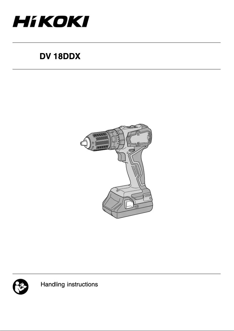 Imagen de la primera página del manual del dispositivo DV18DDX