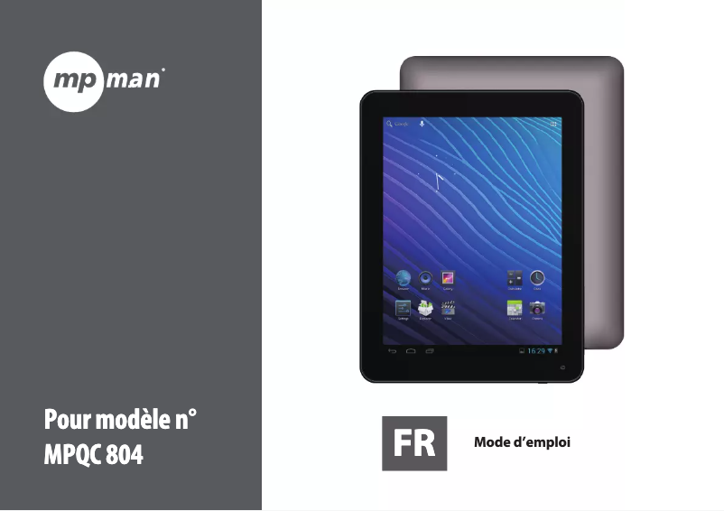 Página nº 1 - Manual de usuario Mpman MPQC804