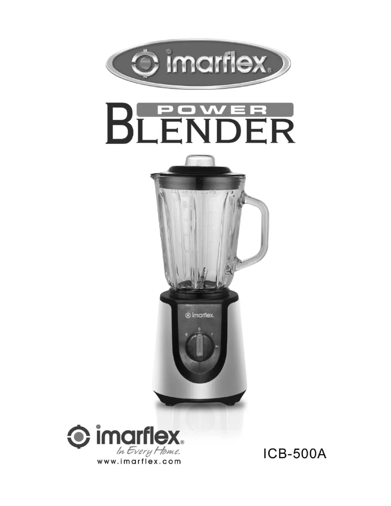 Imagen de la primera página del manual del dispositivo ICB-500A