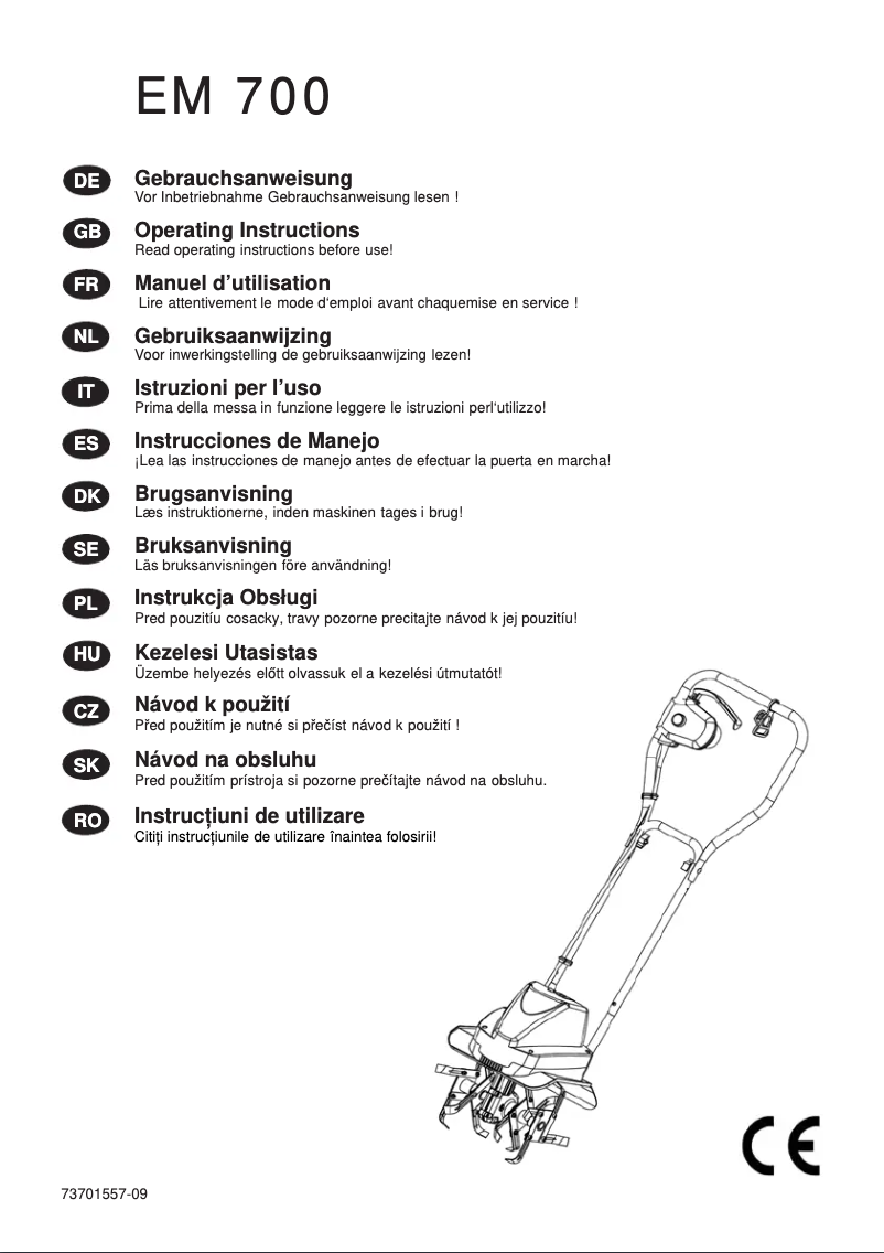 Imagen de la primera página del manual del dispositivo IEM 750