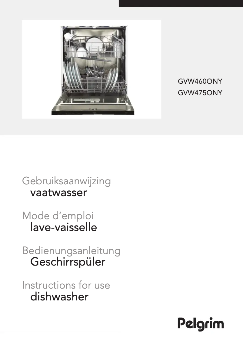 Imagen de la primera página del manual del dispositivo GVW460