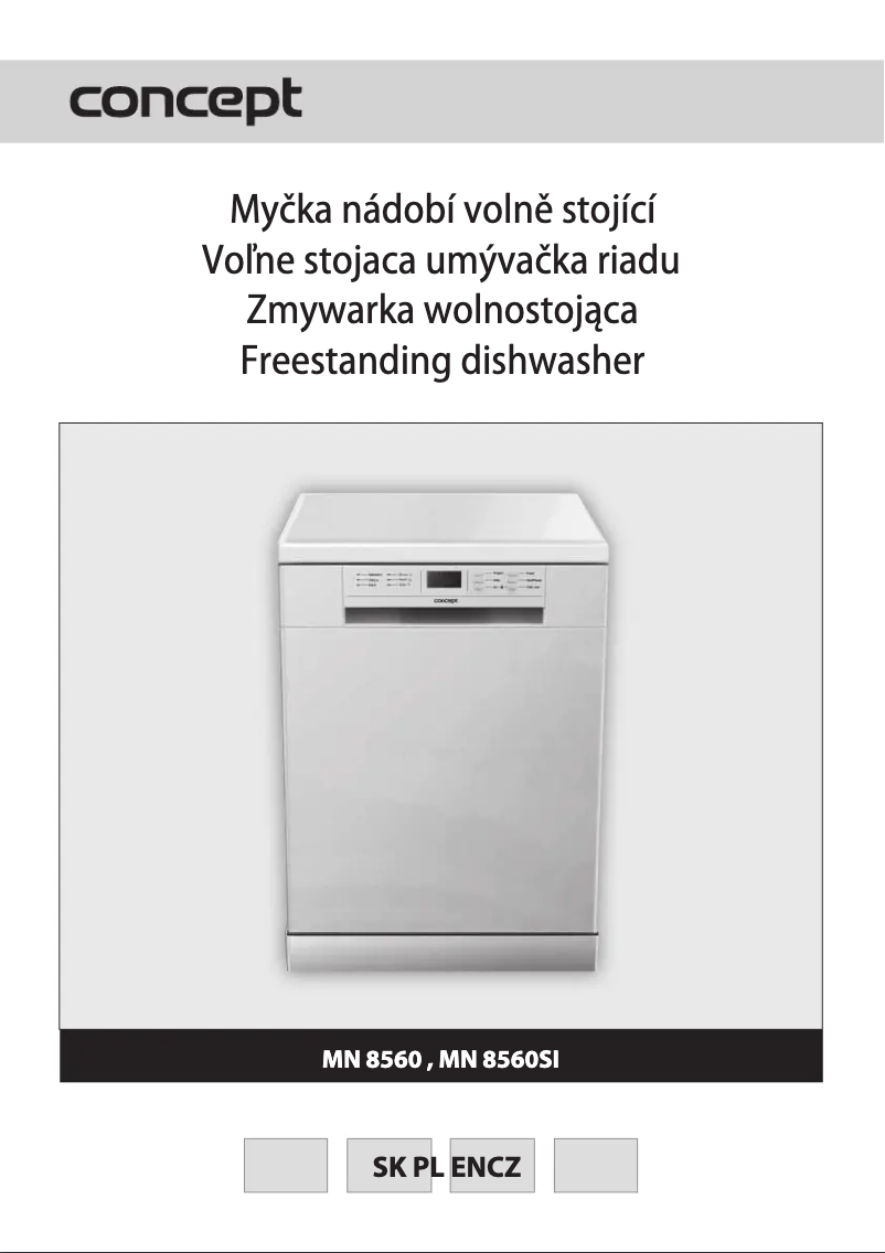 Página nº 1 - Manual de usuario Concept MN-8560