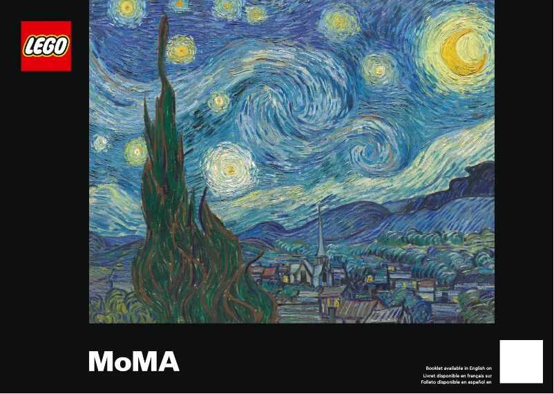 Página 1 del manual Manual de usuario Lego Vincent van Gogh The Starry Night 21333