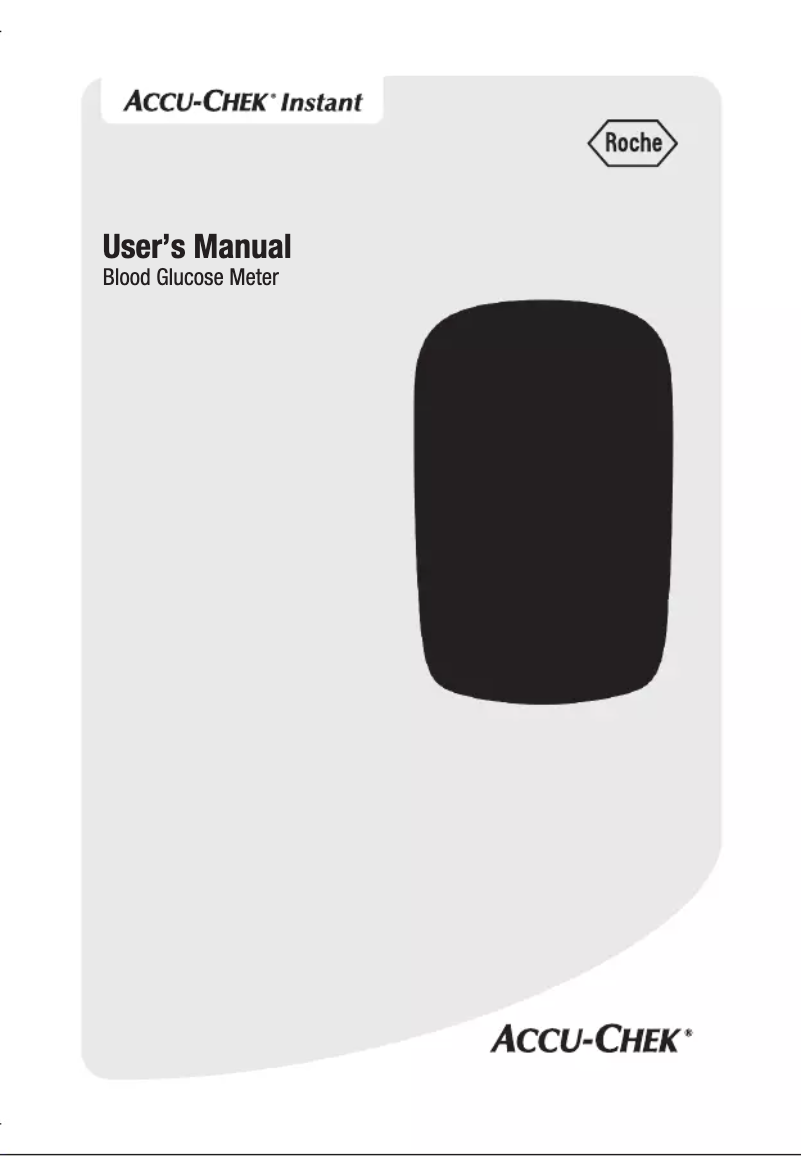 Página 1 del manual Manual de usuario Accu-Chek Instant