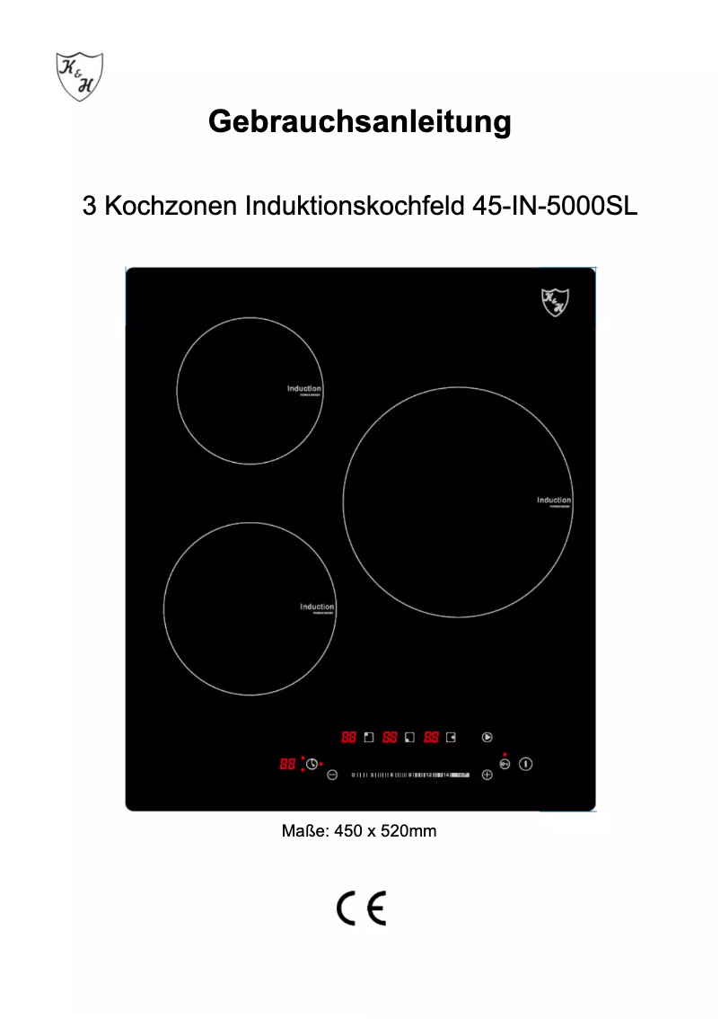 Imagen de la primera página del manual del dispositivo 45-IN-5000SL