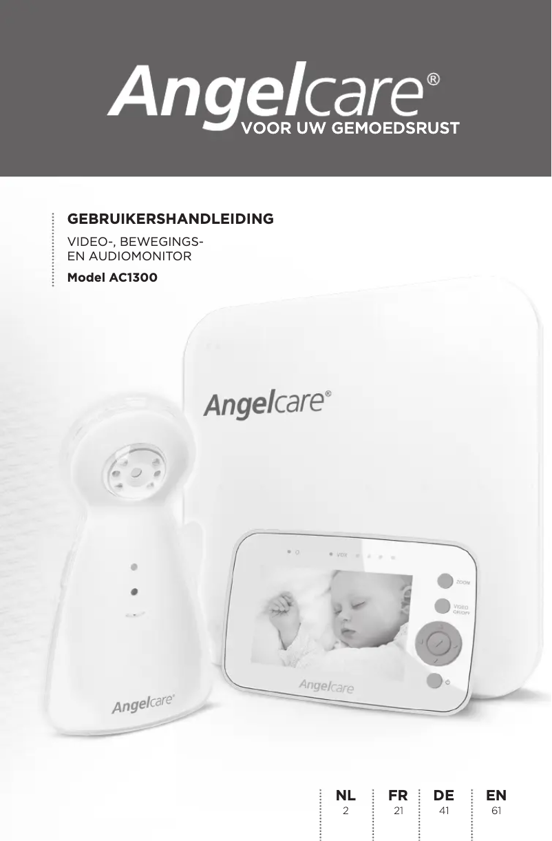 Página 1 del manual Manual de usuario Angelcare AC1300