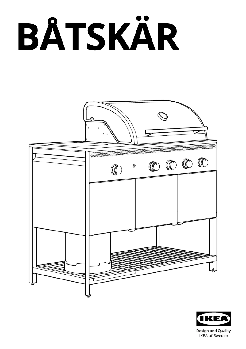 Página 1 del manual Manual de usuario Ikea BÅTSKÄR 905.694.60
