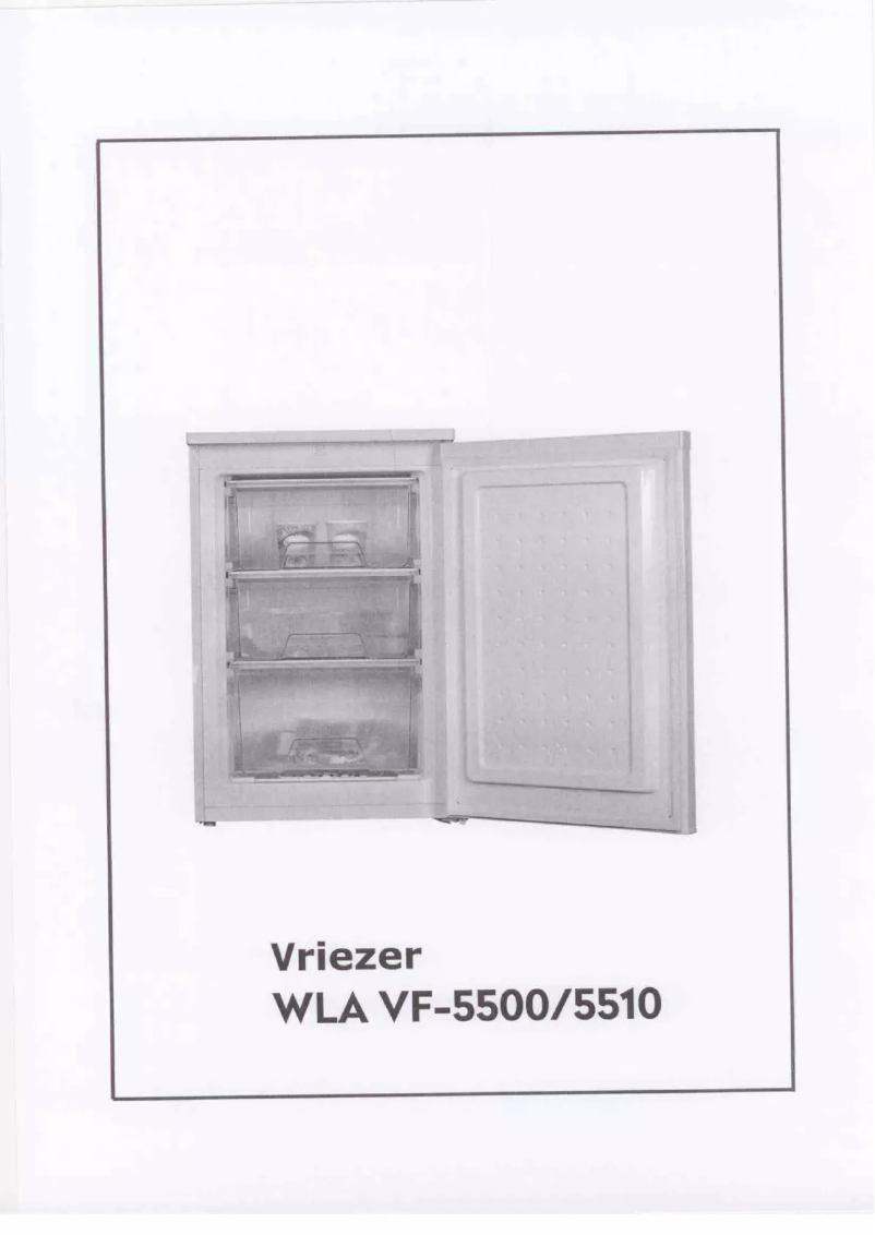 Página 1 del manual Manual de usuario WLA VF5500