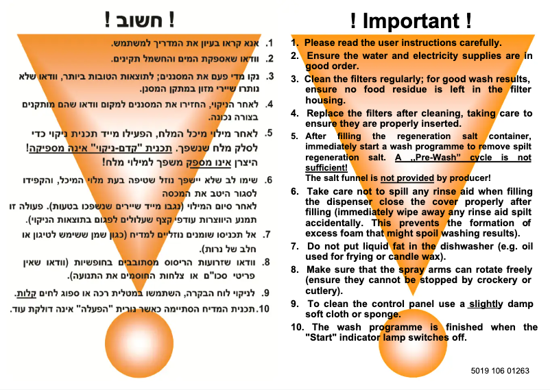 Página 1 del manual Manual de usuario Whirlpool ADPU 8783 A++ PC TR 6S IX