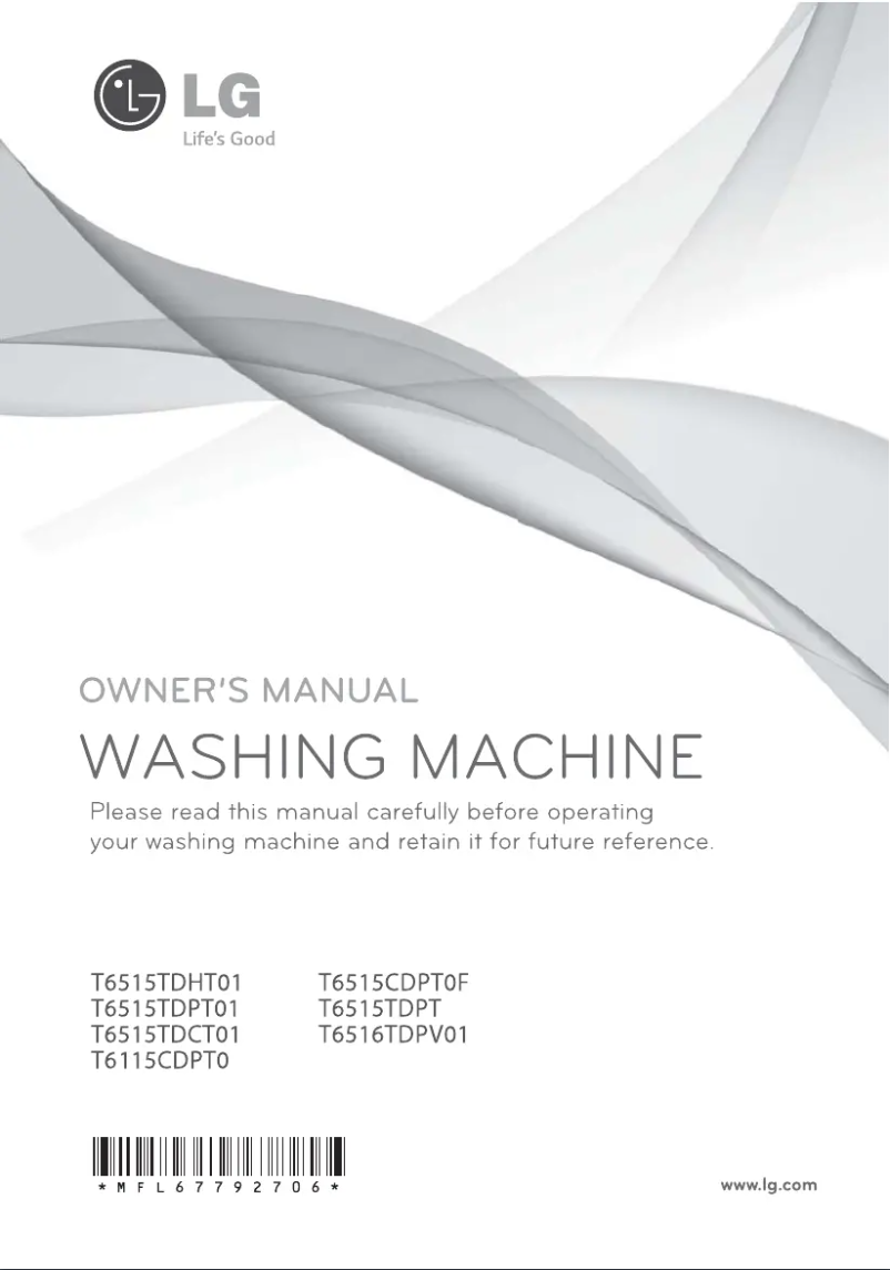 Imagen de la primera página del manual del dispositivo T6516TDPV01